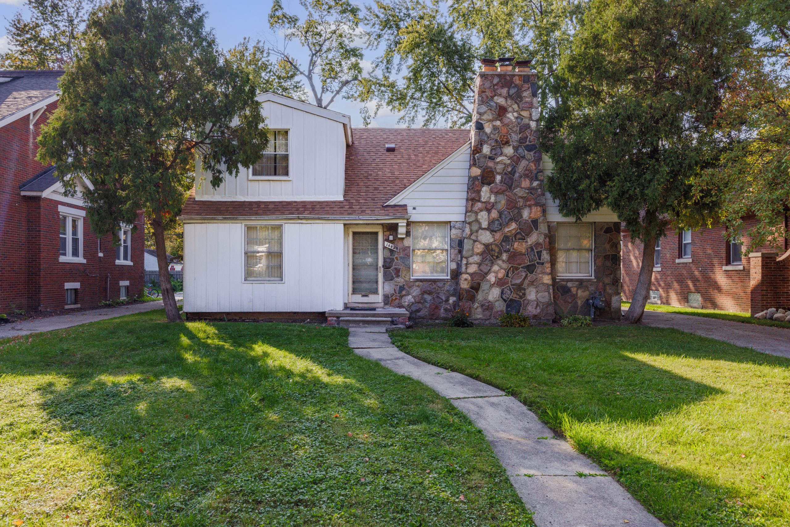 Detroit Home in Fall